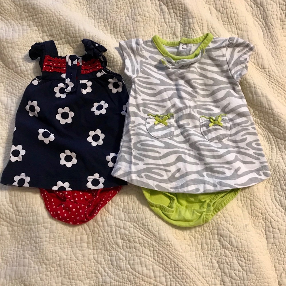 Newborn dresses. EUC